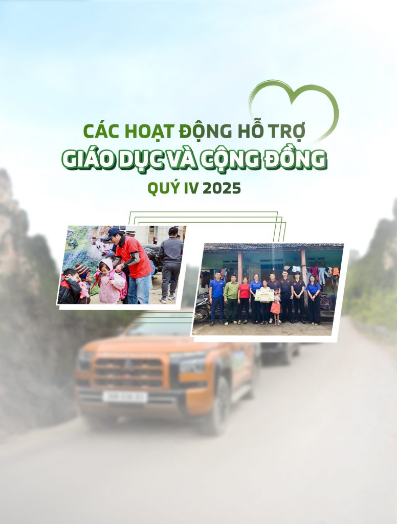 Các hoạt động hỗ trợ giáo dục và cộng đồng quý IV/2025
